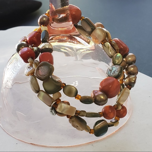 Silpada Sterling and Gemstone Necklace and Three-Bracelet Set - Picture 9 of 16